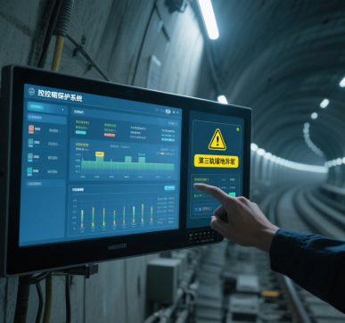 工業(yè)顯示器在地鐵可視化接地系統(tǒng)中的應(yīng)用