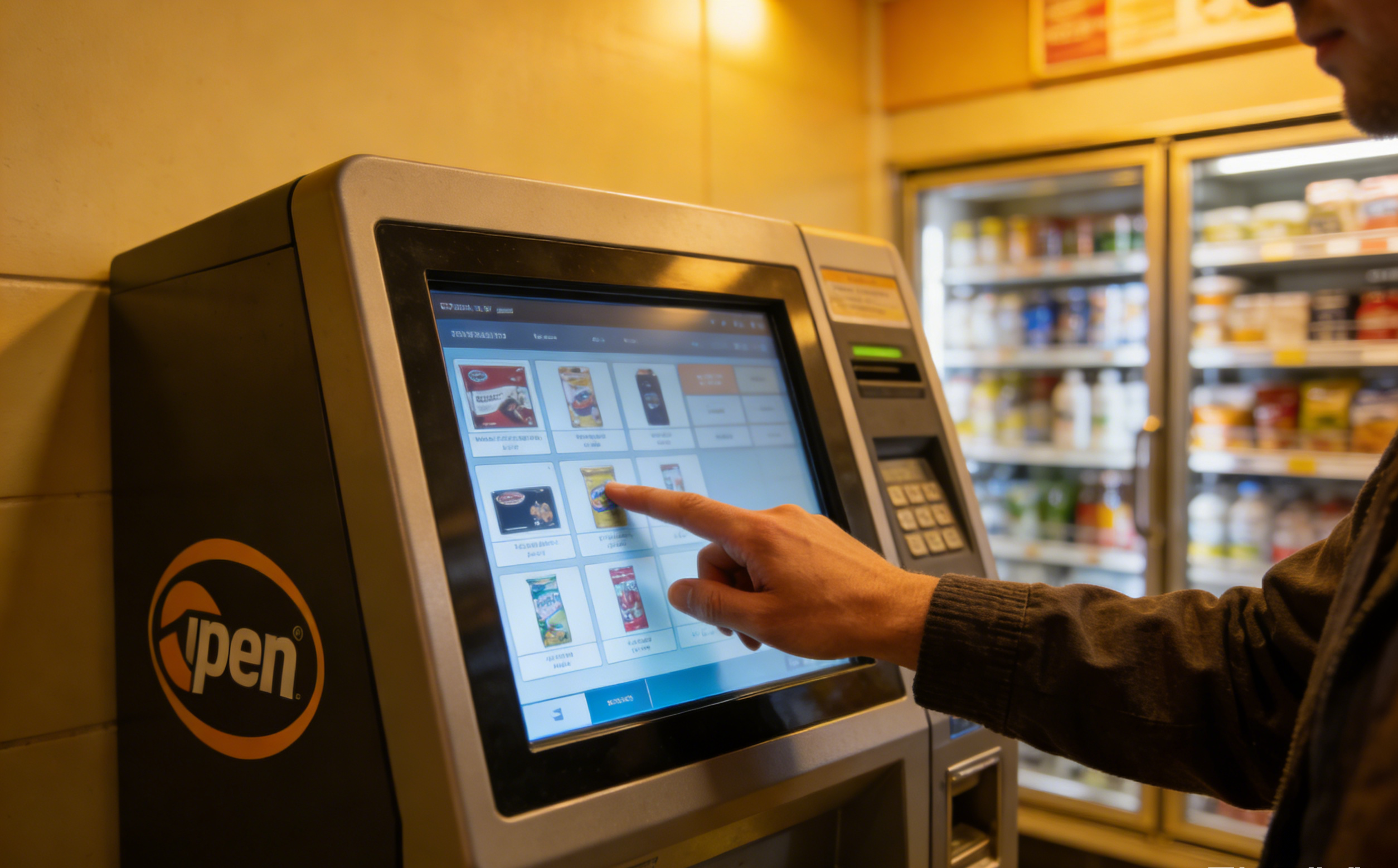 工業(yè)一體機在數(shù)碼配件售貨機中的應用