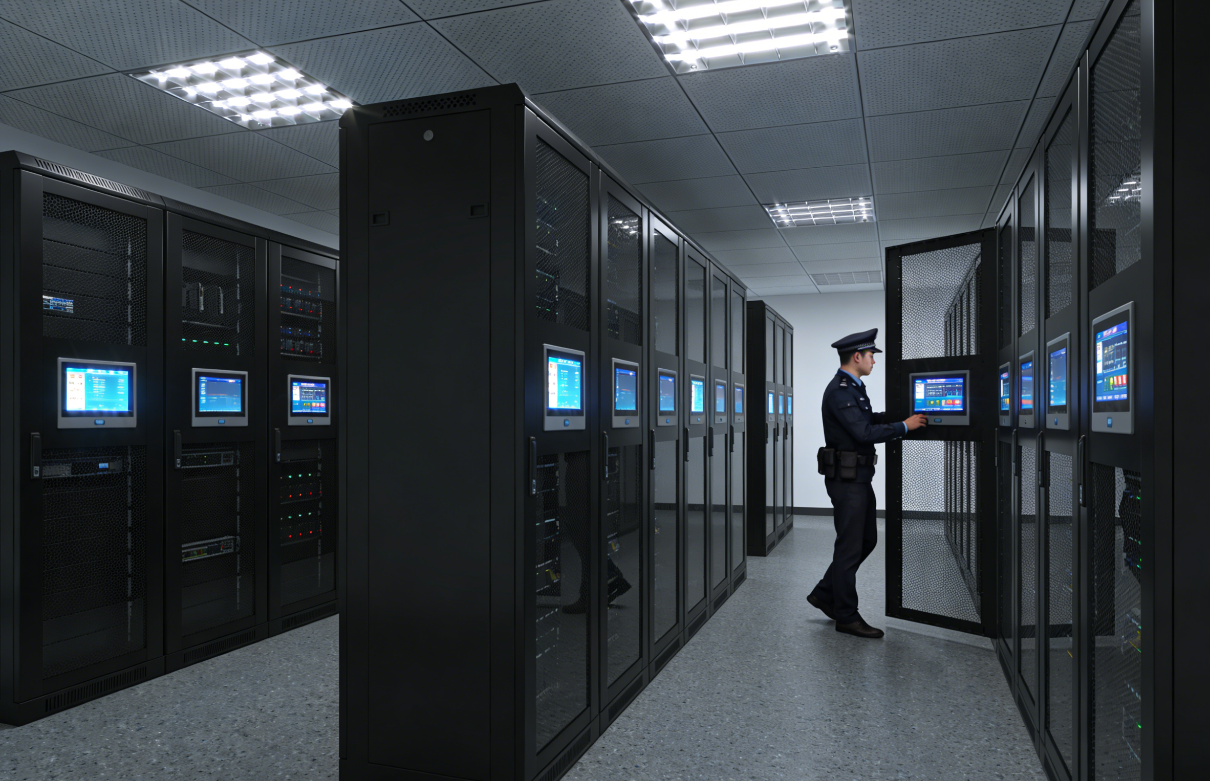 工控一體機在警用裝備管理柜中的應用