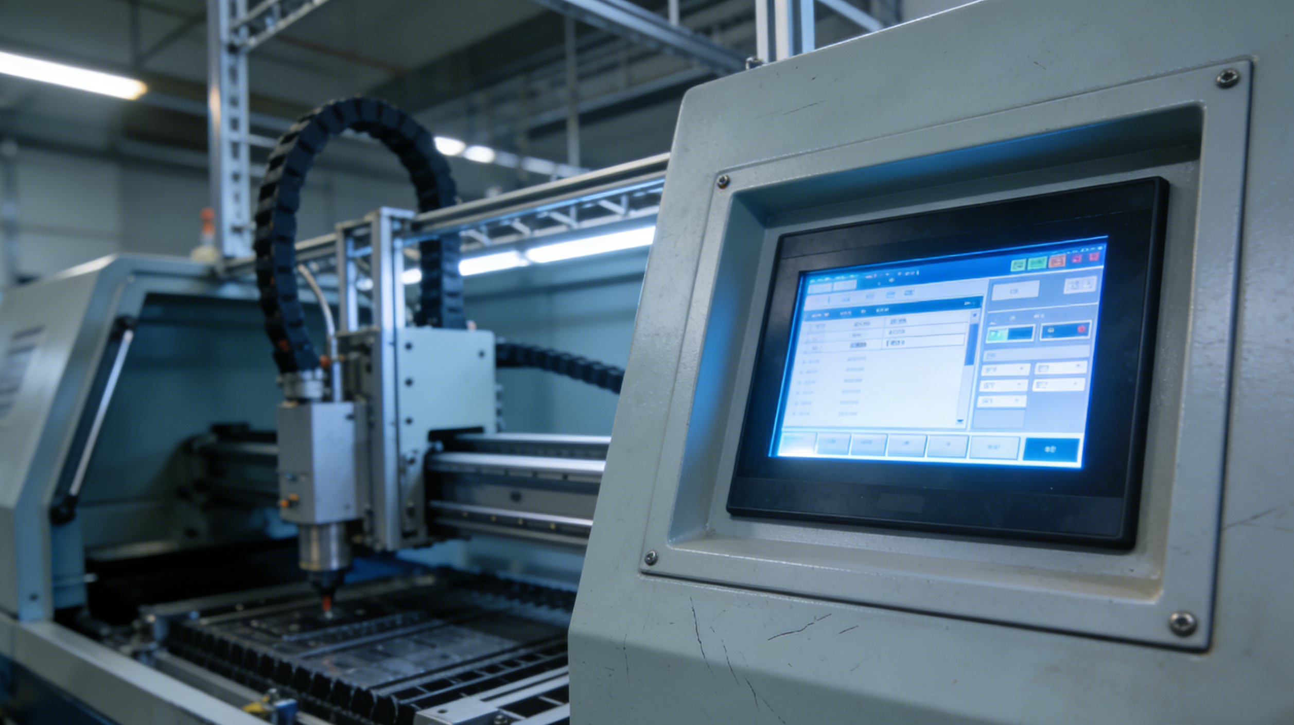 工業(yè)顯示器在智能模板機中的應(yīng)用